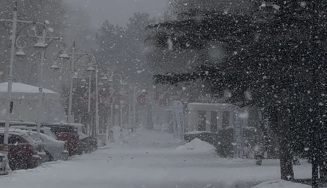 Malatya'da Kar Yağışı Etkili Oluyor! Ulaşımda Aksamalar Yaşanıyor