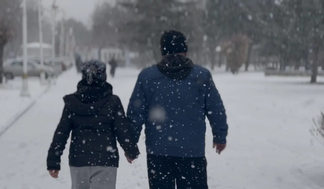 Malatya'da Kar Yağışı Etkili Oluyor! Ulaşımda Aksamalar Yaşanıyor
