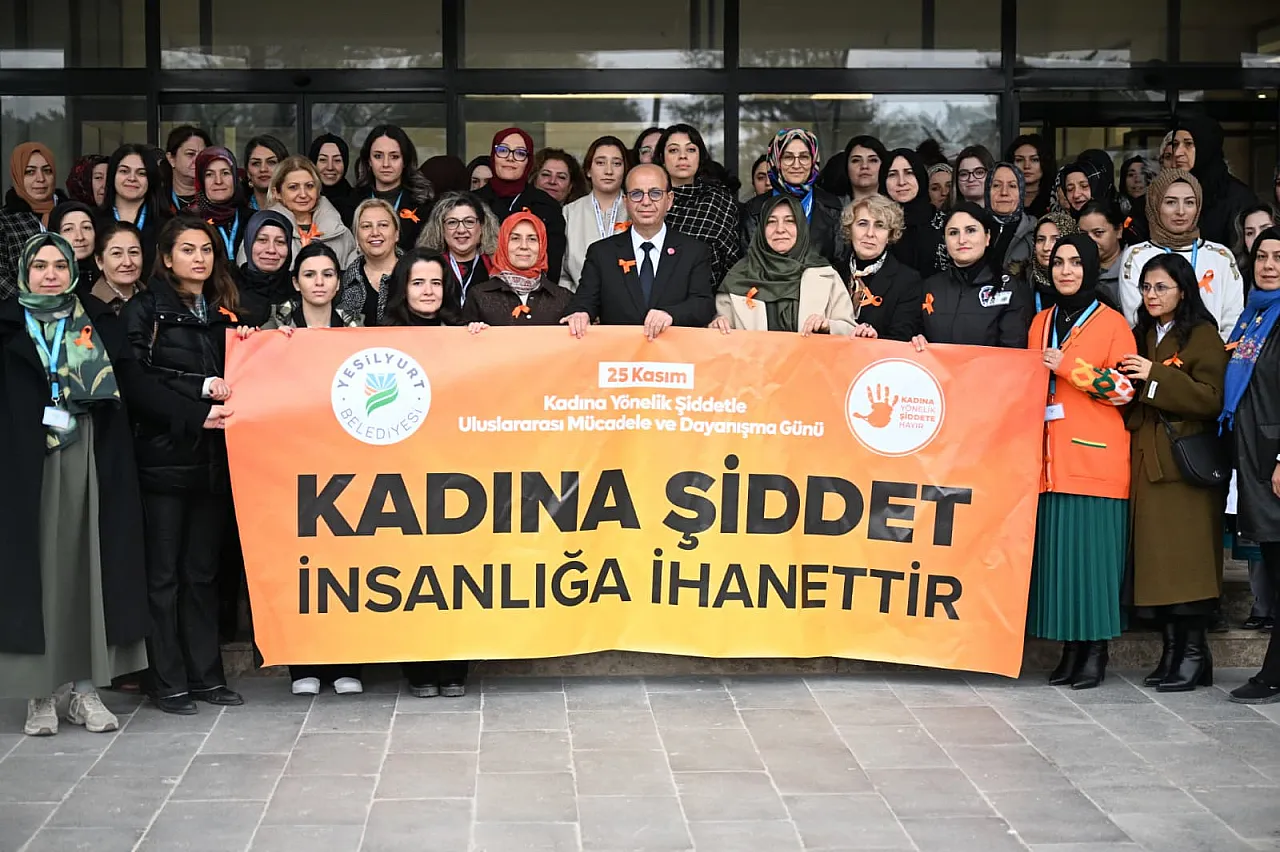 Yeşilyurt Belediyesi'nden Kadına Şiddete Karşı Sıfır Tolerans