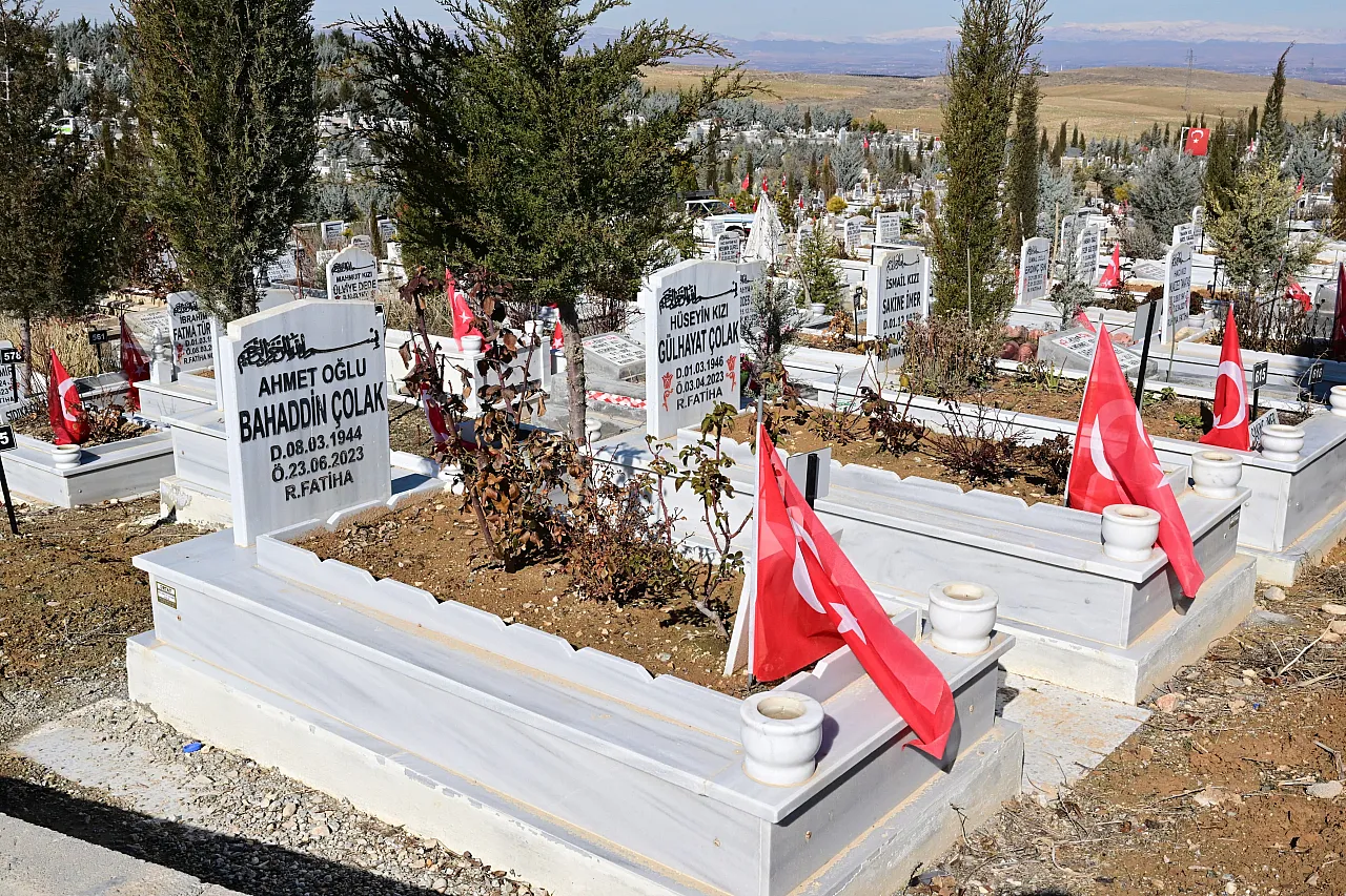 Malatya Şehir Mezarlığı'nda Anma! Bakan Uraloğlu Ailelerle Bir Araya Geldi