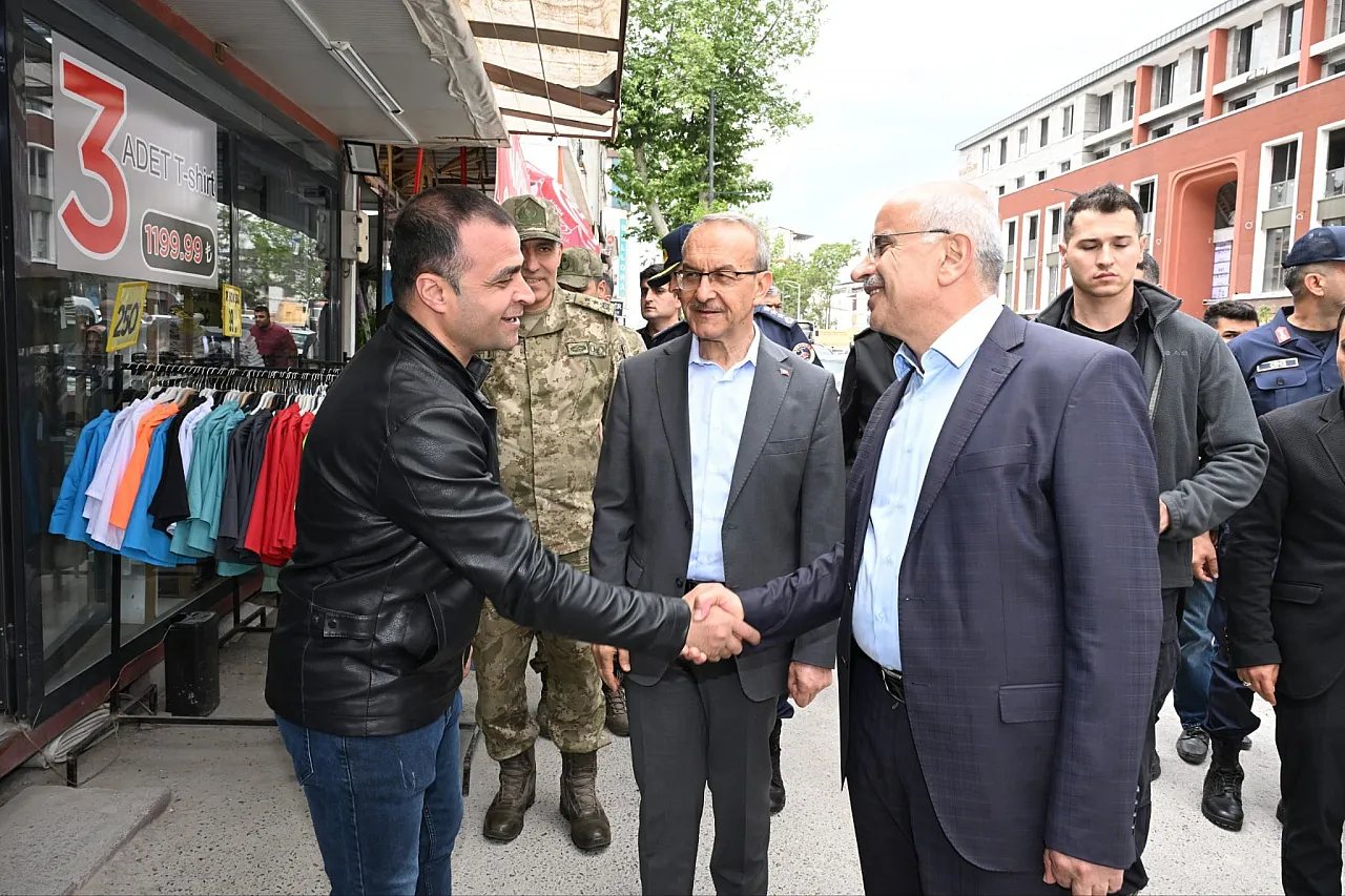 Malatya'da Vatandaşlara Geçmiş Olsun Ziyareti!