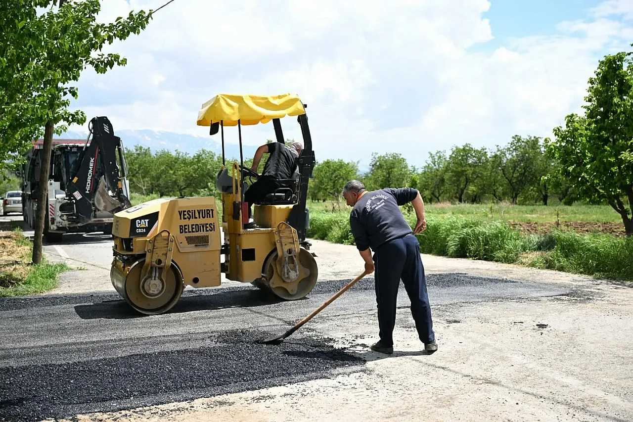 Malatya Topsöğüt'te Yollar Yeniden Şekilleniyor!