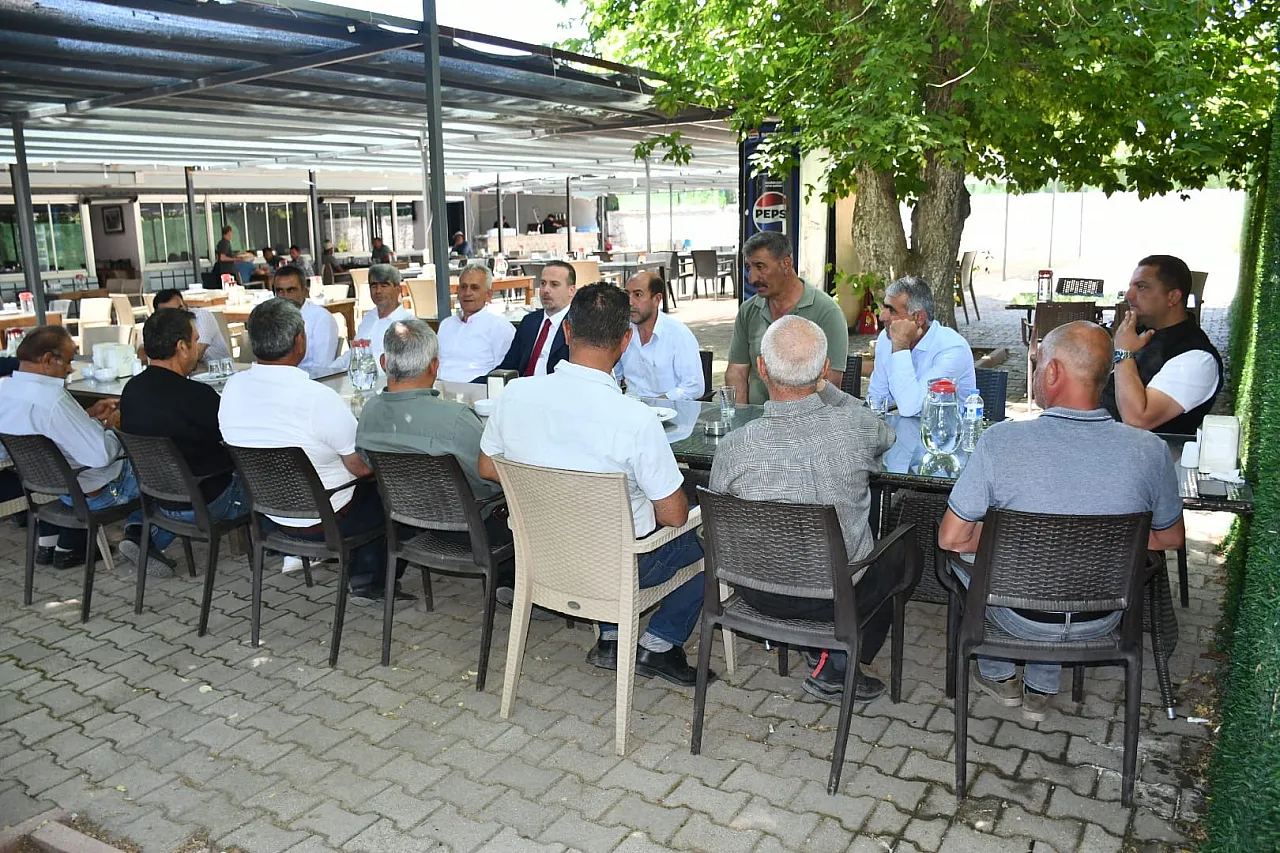 MAGİNDER Başkanı Karademir Doğanşehir'de Muhtarlarla Bir Araya Geldi, Talepler Masaya Yatırıldı!