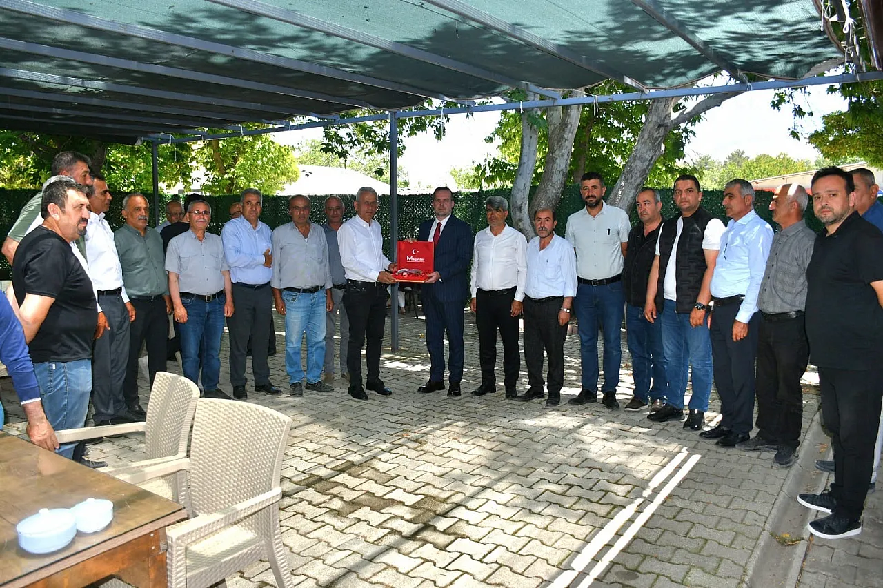 MAGİNDER Başkanı Karademir Doğanşehir'de Muhtarlarla Bir Araya Geldi, Talepler Masaya Yatırıldı!