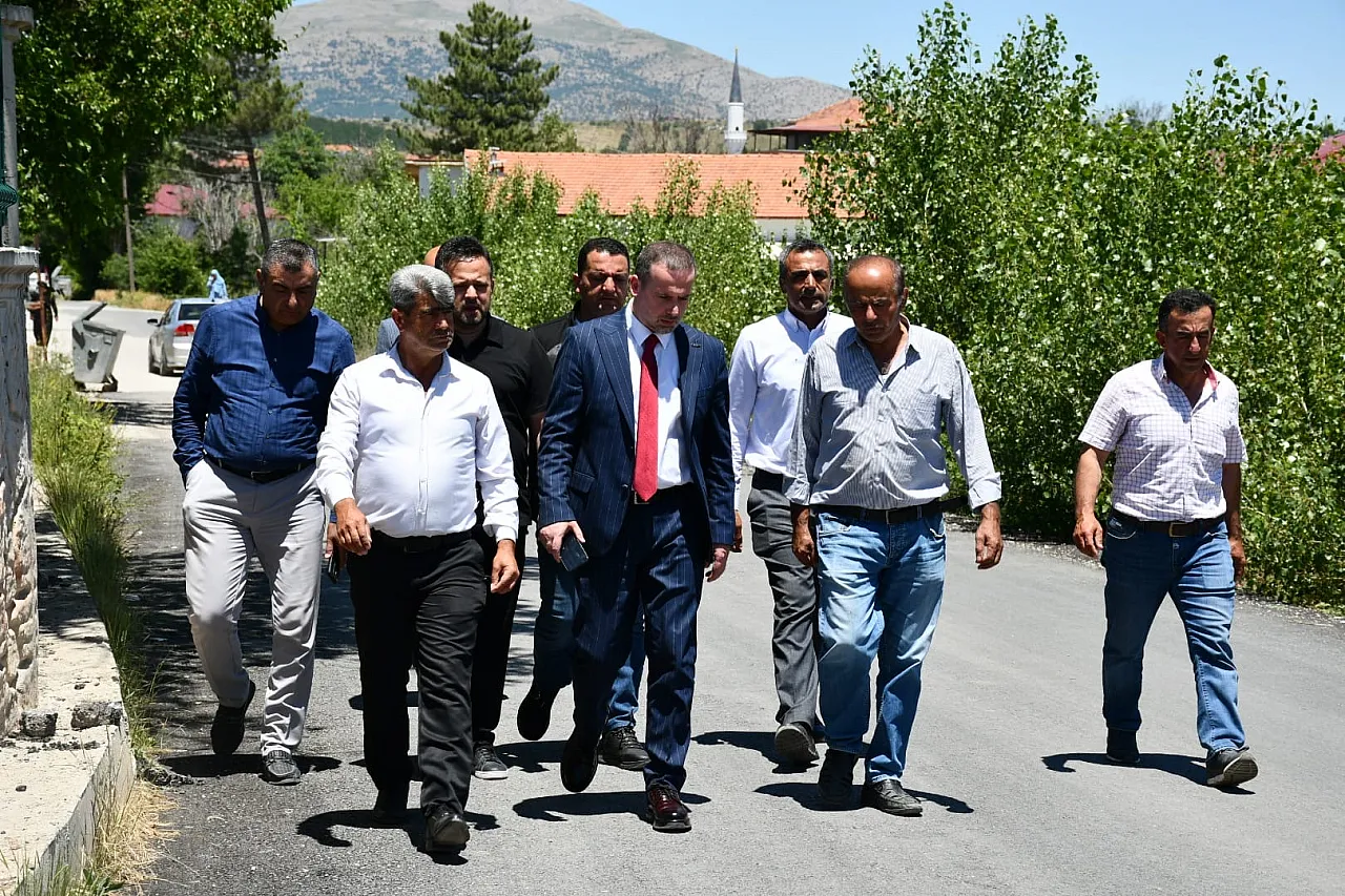 MAGİNDER Başkanı Karademir Doğanşehir'de Muhtarlarla Bir Araya Geldi, Talepler Masaya Yatırıldı!