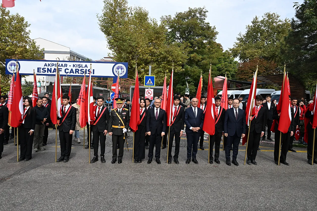 Malatya'da Cumhuriyet Bayramı İçin İlk Tören!