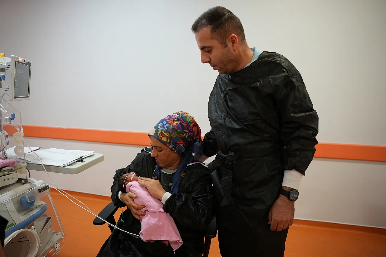 Malatya'da İlk Tüp Bebek Doğumu Gerçekleşti! İkizler Sağlıkla Geldi