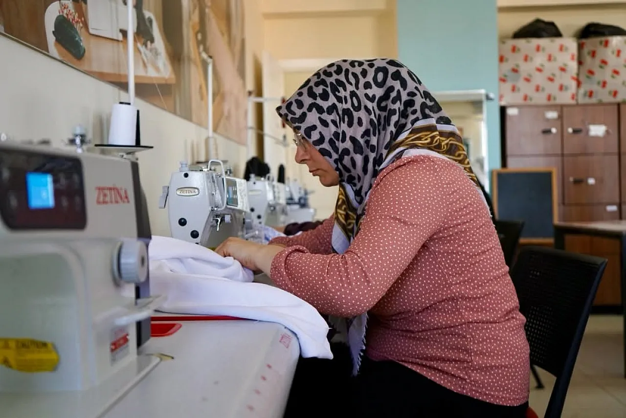 Malatya Yeşilyurt'ta Kursiyerler Hem Öğreniyor Hem Üretiyor!