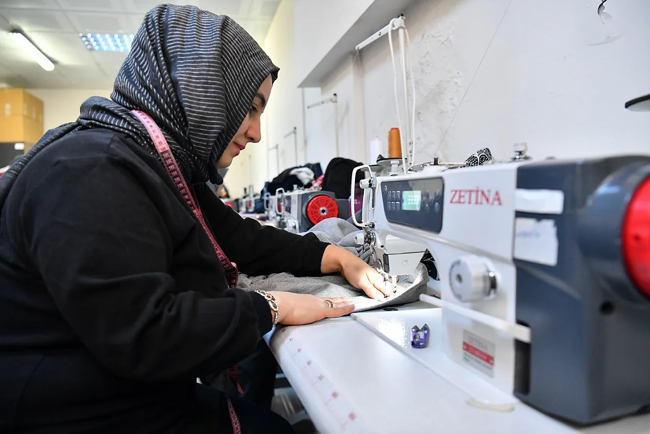 Malatya Yeşilyurt'ta Kurslarda Hem Sanat Hem Kazanç Var!