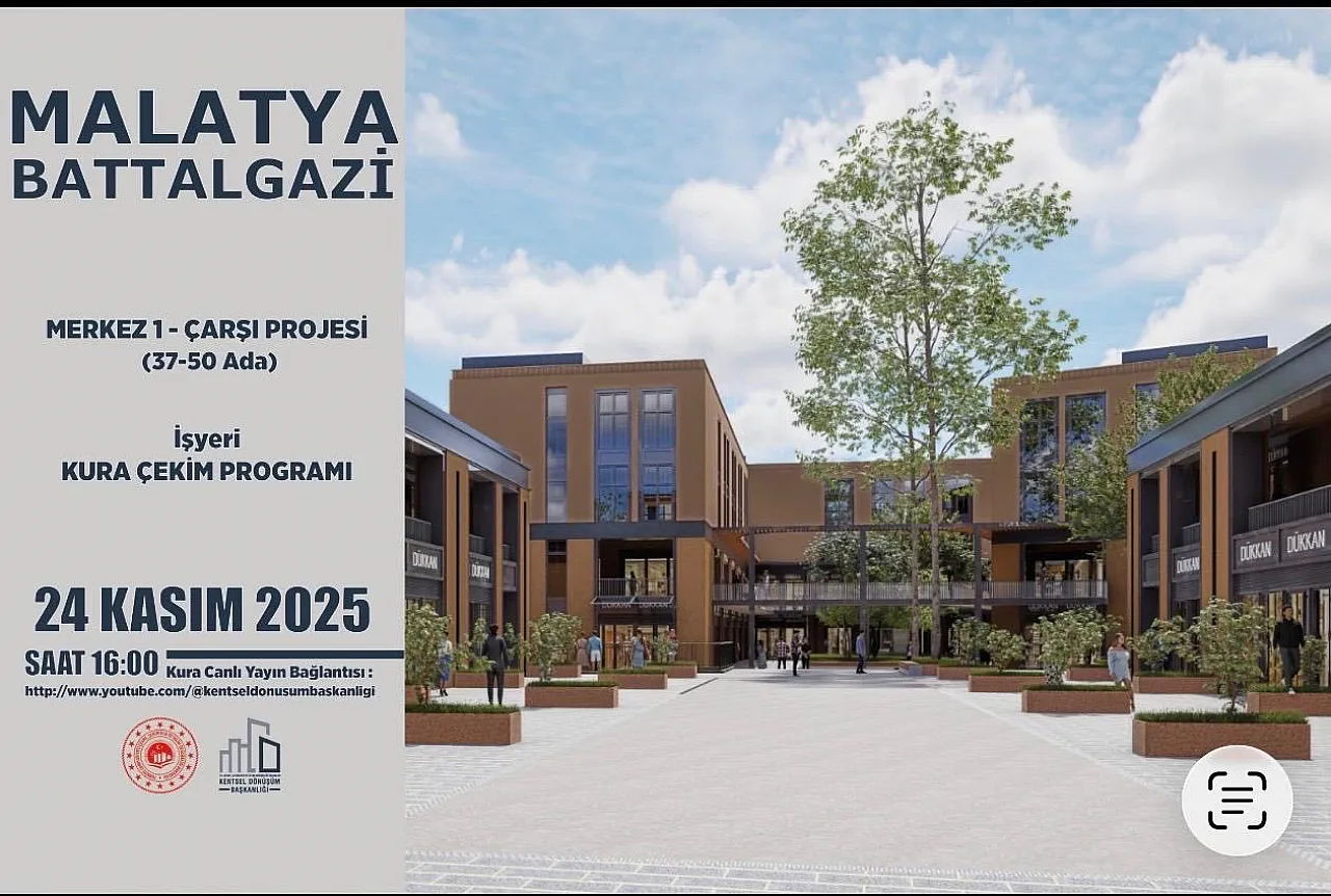 Battalgazi Merkez Çarşı'da Kura Heyecanı: Canlı Takip