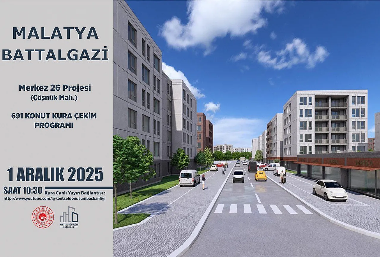 Niyazi ve Çöşnük Mahallelerinin Rezerv Alan Kurası Çekiliyor: Canlı Takip