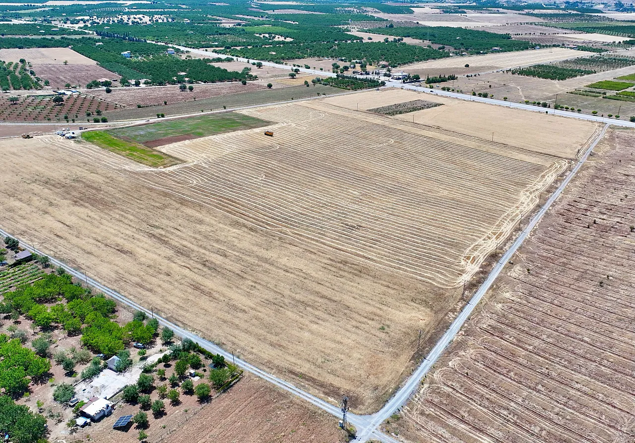 Malatya Yeşilyurt'ta 150 Dönümlük Arpa Hasadı Tamamlandı! Ürünler Üreticilere Dağıtılacak