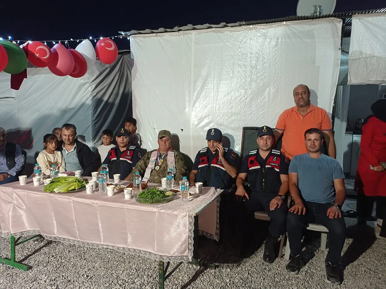 Malatya'da Down Sendromlu Genç İçin Asker Kınası