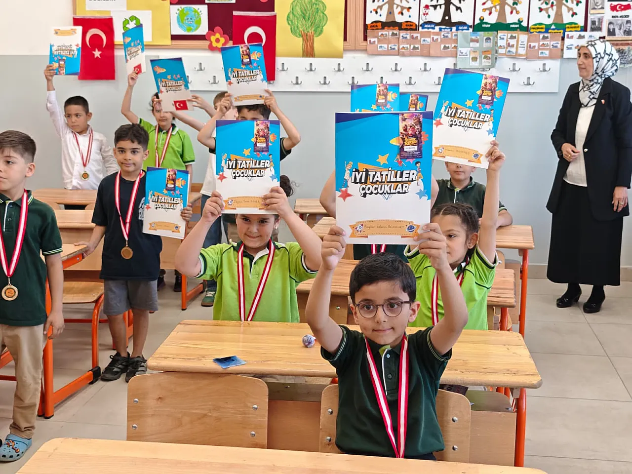 Malatya'da Eğitim Yılı Sona Erdi! 147 Bin Öğrenci Yaz Tatiline Girdi