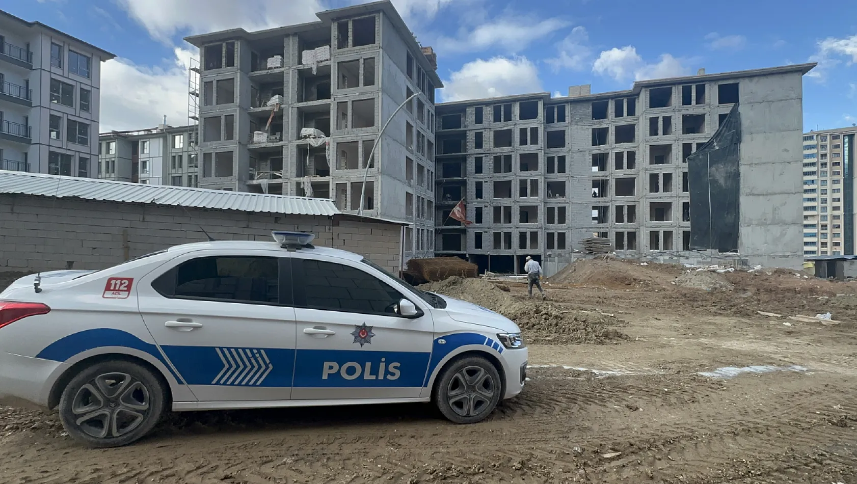 Malatya'da TOKİ  İnşaatında İş Kazası: 1 Yaralı