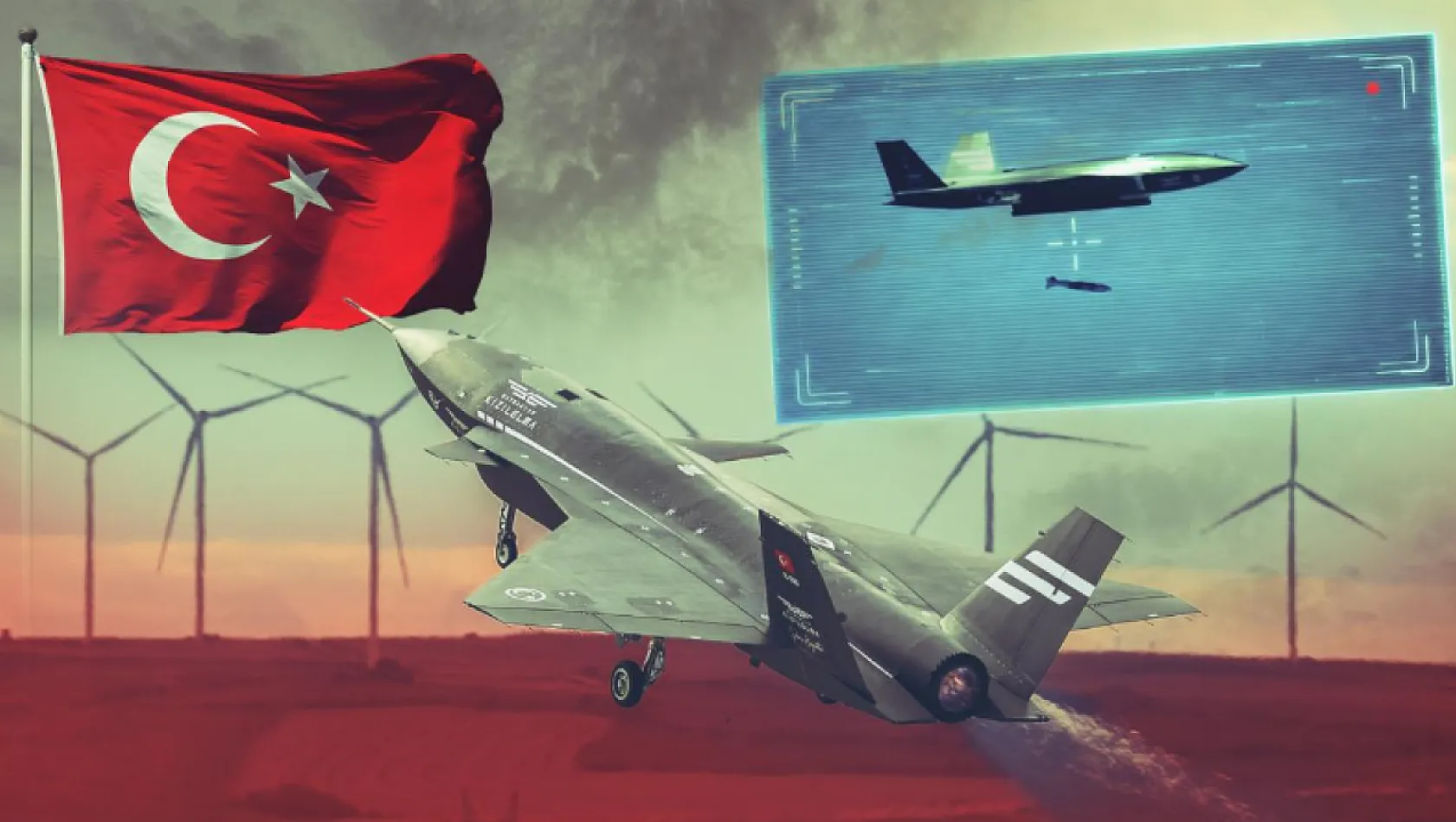 Türkiye'nin İnsansız Savaş Uçağı KIZILELMA'dan Stratejik Hamle!