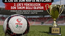 3. Lig'de Son Hafta Heyecanı! 2. Lig'e Yükselen Son Takım Belli Oluyor