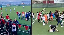 Malatya'da U-14 Derbi Tadındaki Maç Kavgayla Bitti!