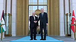 Cumhurbaşkanı Erdoğan'dan Abbas'a Resmi Karşılama!