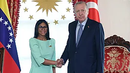 Cumhurbaşkanı Erdoğan, Venezuela Cumhurbaşkanı Vekili Rodriguez İle Görüştü