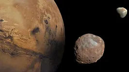 Mars'ın Gizemli Uydusu Deimos İçin Yeni Teori!