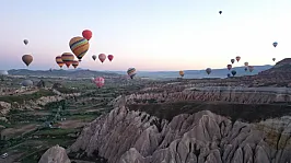 Türkiye'de Balon Turizmine Yoğun İlgi! İlk Yarıda 308 Bin Kişi Uçtu