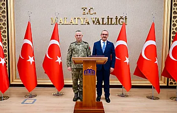 2'nci Ordu'da Görev Değişimi Sonrası İlk Temas! Korgeneral Yaralı'dan Vali Yavuz'a Ziyaret