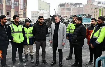 40 Konteyner Metal Yığınına Döndü