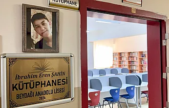 14 Yaşındaki İbrahim Eren Şahin'in Adı Kütüphanede Ölümsüzleştİ!