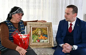 Başkan Karademir Şehit Annesi Sebahat Yakut ile Bir Araya Geldi