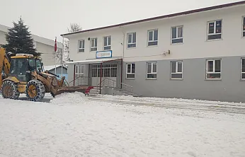 Battalgazi'de Okullar için Kar Mesaisi!
