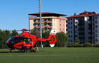 Darende'de Fenalaşan Yaşlı Hasta Hastaneye Kaldırıldı
