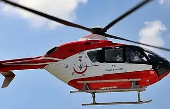 Darende'de Kalp Krizi! Helikopterle Nakil Gerçekleşti