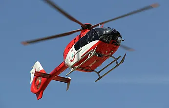 Darende'de Zamana Karşı Yarış! 76 Yaşındaki Hasta İçin Ambulans Helikopter Havalandı
