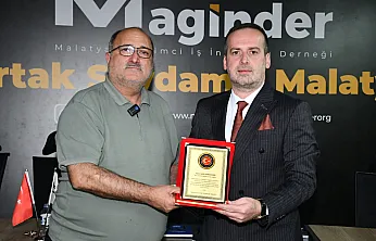 Deprem Sonrası Malatya'da Ortak Akıl: Karademir'e İlk Onur Ödülü