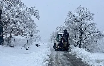 Doğanşehir'de Kar Kalınlığı Yarım Metreyi Geçti!