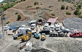 Elazığ'da maden ocağında göçük!