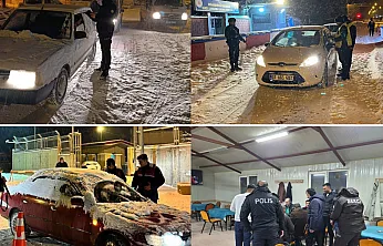 İlçe Emniyet ve Jandarma'dan Ortak Denetim!