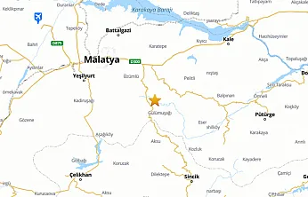Malatya'da 4.4 Büyüklüğünde Deprem!