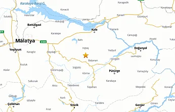 Malatya Battalgazi'de Peş Peşe 2 Deprem!