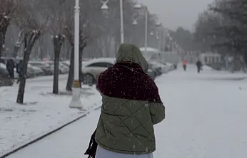 Malatya Beyaza Büründü Kar Yağışı Etkisini Arttırdı