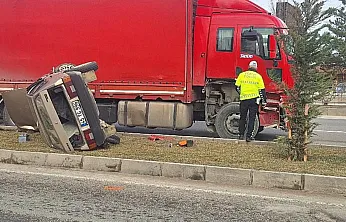 Malatya Çevre Yolunda Korkutan Kaza!