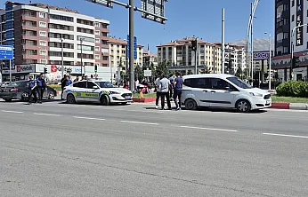 Malatya Çevreyolunda Korkutan Kaza