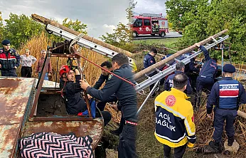 Malatya'da 30 Metrelik Kuyuda Kurtarma Operasyonu!