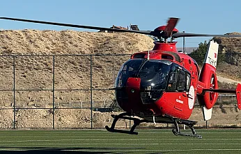 Malatya'da 73 Yaşındaki Hasta İçin Helikopter Havalandı!