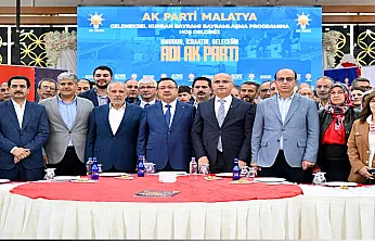 Malatya'da AK Parti İl Başkanlığı Geleneksel Bayramlaşma Töreni Düzenledi