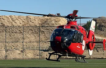 Malatya'da Ambulans Helikopter Seferber Oldu!