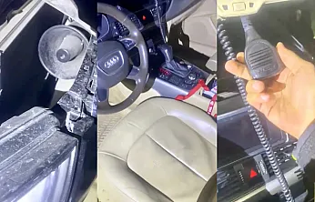 Malatya'da Araçta Gizli Çakar Sistemi Yakalandı