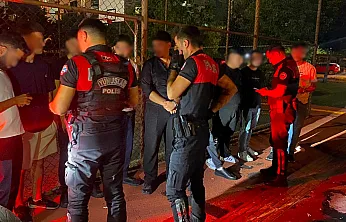 Malatya'da Asayiş Denetimleri Sıklaştı! Park Ve Bahçelerde Polis Uygulaması