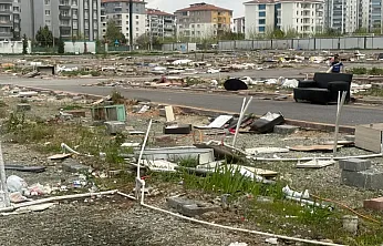 Malatya'da Boşaltılan Konteyner Kentte Talan! Gider Borularına Kadar Söktüler